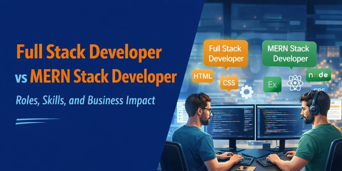 Full Stack Developer vs MERN Stack Developer: Roles, Skills, and Business Impact
