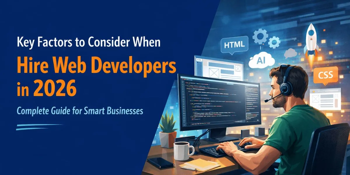 Key Factors to Consider When Hire Web Developers in 2026